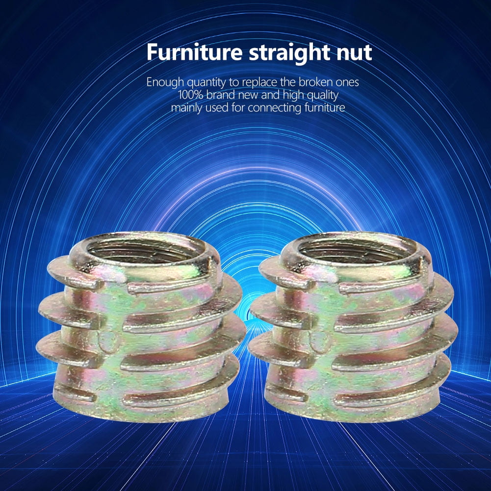 Hex Drive Unhead Nut§ Furniture Hex Drive Unhead Nut§ Unhead Wood