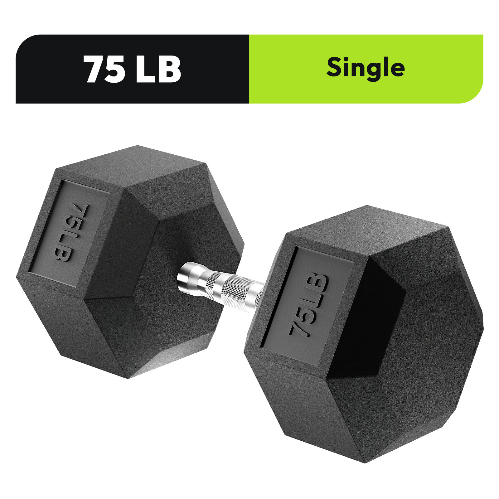 Hex Dumbbell Rubber Encased Dumbbell Strength Training Hex Dumbbell