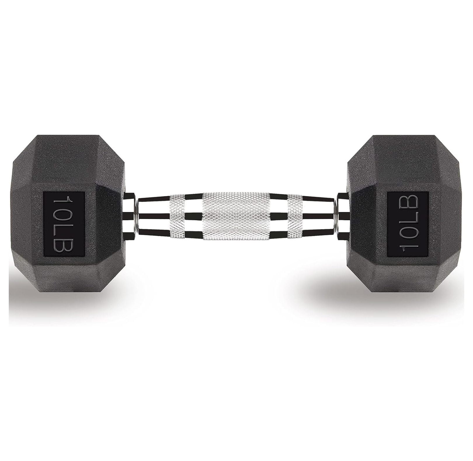 Hex Dumbbells 5,10,15,20,25,30,40 LB Exercise & Fitness Weights Dumbbell For Women & Men Free Weights Rubber Coated cast Iron Set