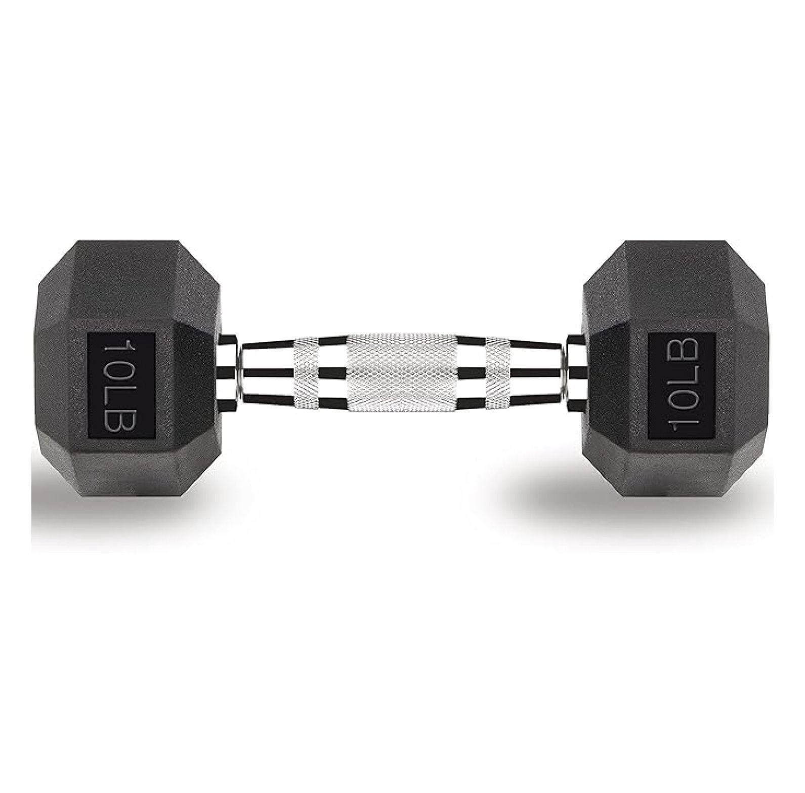 Hex Dumbbells 5,10,15,20,25,30,40 LB Exercise & Fitness Weights Dumbbell For Women & Men Free Weights Rubber Coated cast Iron Set