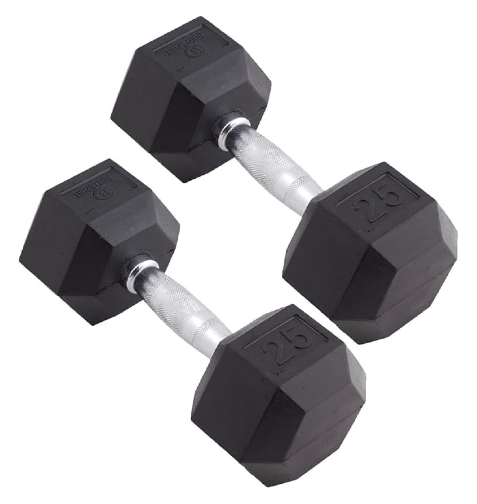Hex Dumbbells for Women Men, Rubber Encased Dumbbell Set - Strength Training Weights for Home Gym, Fitness, Yoga, Core Exercises - 5lb, 10lb, 15lb Pairs