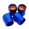 thumbnail image 1 of Hex Germany Flag Logo Car SUV Wheels Tire Air Valve Caps Stem Dust Cover Sport, 1 of 6
