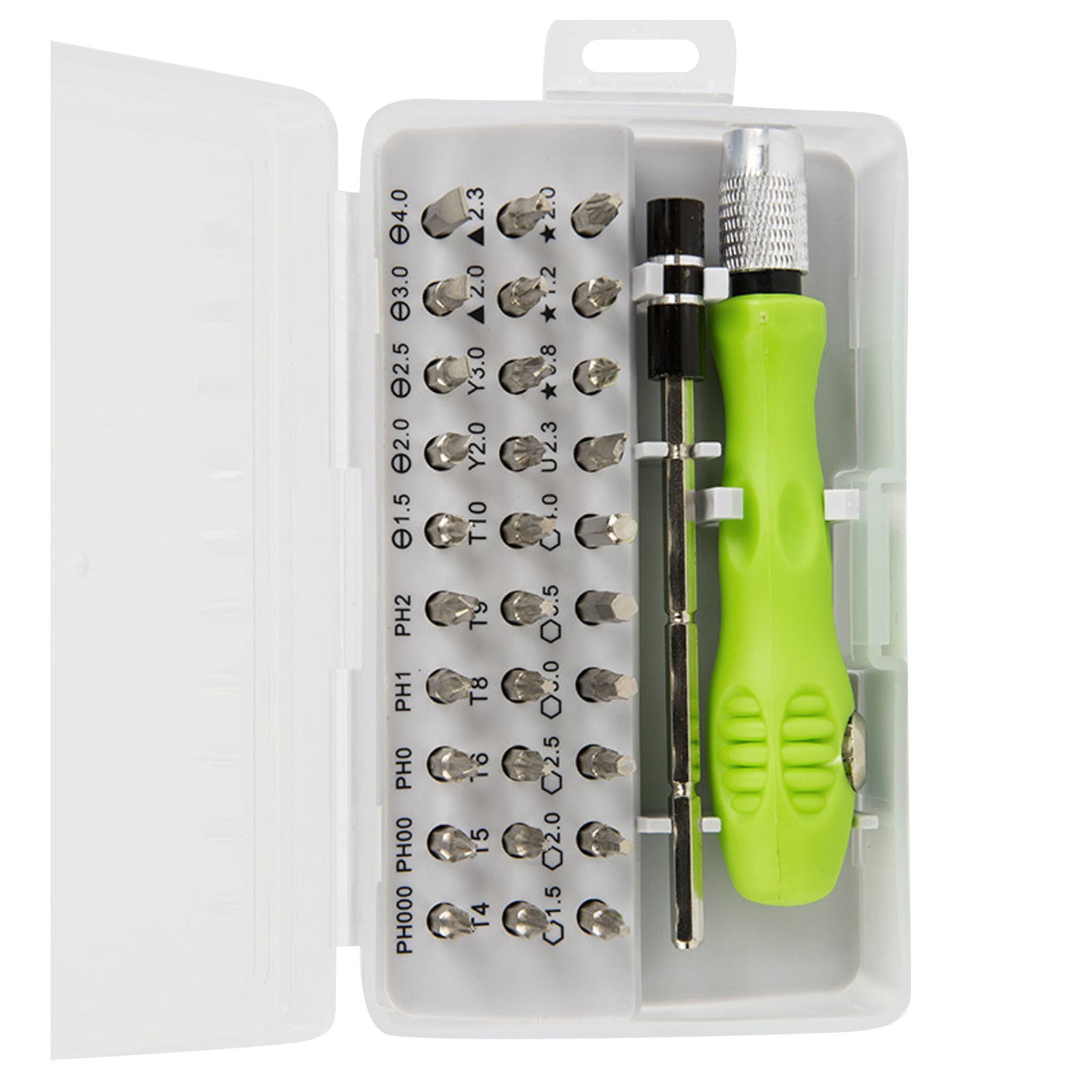 Hex Head Screwdriver Set Screwdriver Set with Rack 5 Point Screwdriver