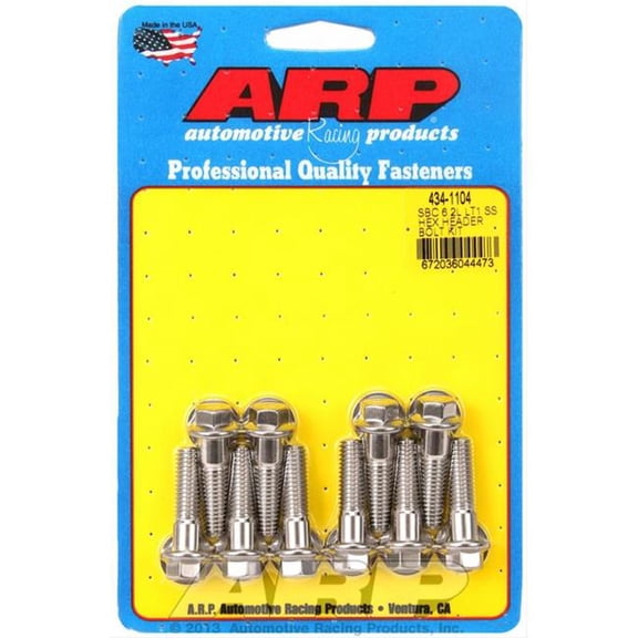 Hex Header Bolt Kit for Small Block Chevy Lt1 6.2L