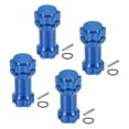 thumbnail image 1 of Hex Hub Adapter Extension Conversion with Dust Cap Plug 17mm to 30mm for 1/8 Remote Control Car(Blue), 1 of 6