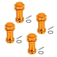 thumbnail image 1 of Hex Hub Adapter Extension Conversion with Dust Cap Plug 17mm to 30mm for 1/8 Remote Control Car(Golden), 1 of 6