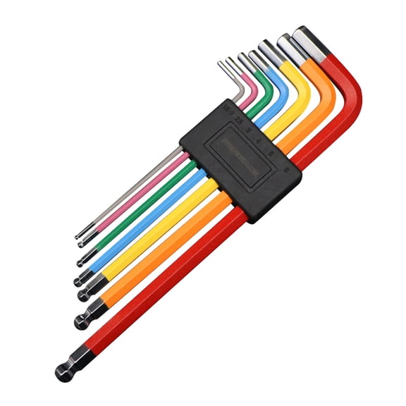 Hex Key Allen Wrench Set with End Set of 7 1.5 6mm