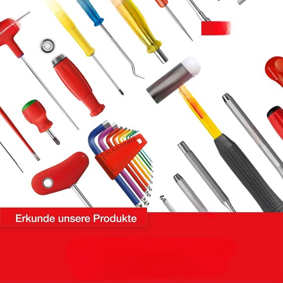 Hex Key Set PB 212.LH-8 CN | 100% Swiss Made | 8-Piece Allen Wrench Set Size 1.5-8 mm with Ball End, in Practical Holder$$Tools & Hardware Other