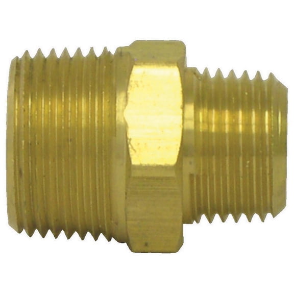 Hex Nipple 1/2inTube-1/4inThrd (Pack of 1)