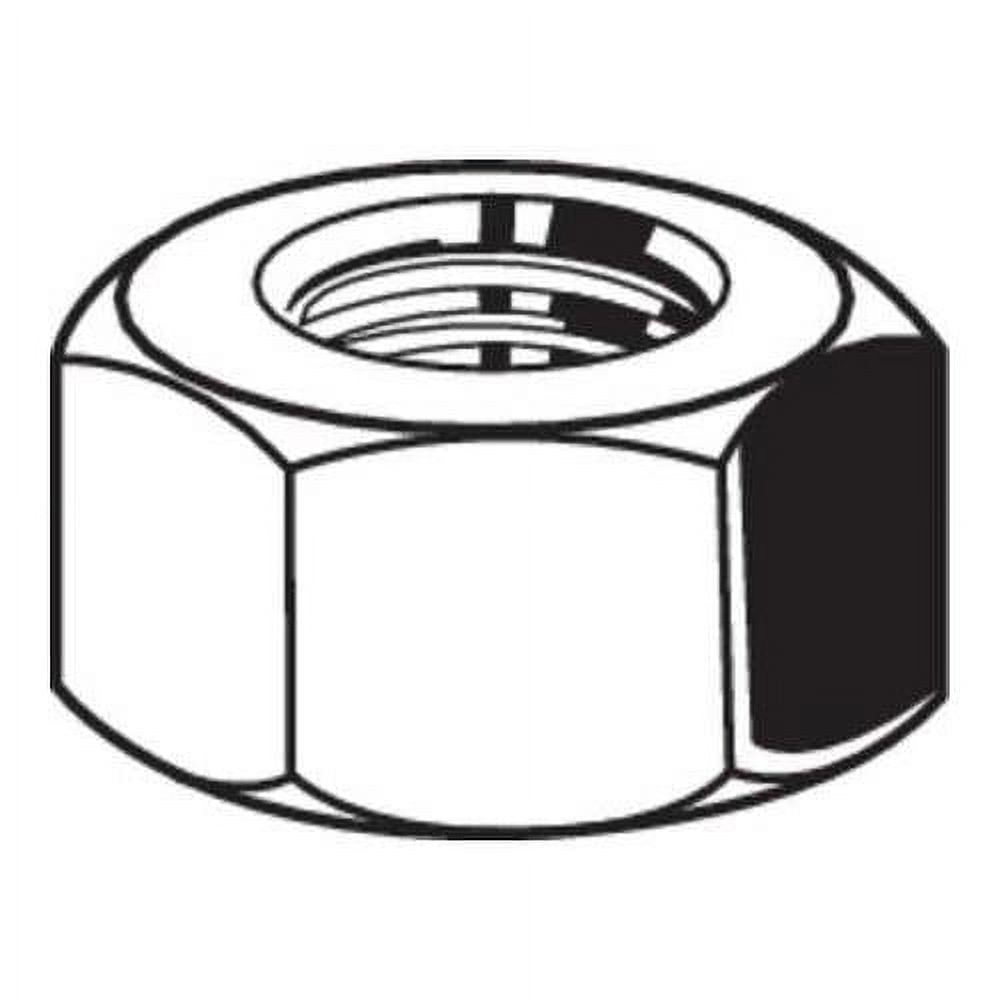 Hex Nut, -0.80, A2, SS, Plain, PK50 - Walmart.com