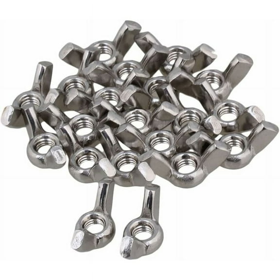 Hex Nut Alternative, M8 Wing Nuts For Home And Commercial Applications, High-Quality Steel Fasteners Parts