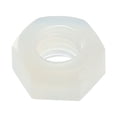 thumbnail image 1 of Hex Nut, Metric Nylon M3 Thread Hexagon Nuts White 100 Pack, 1 of 3