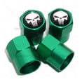 thumbnail image 1 of Hex Punisher Skull Logo Car SUV Wheels Tire Air Valve Caps Stem Dust Cover Sport, 1 of 6