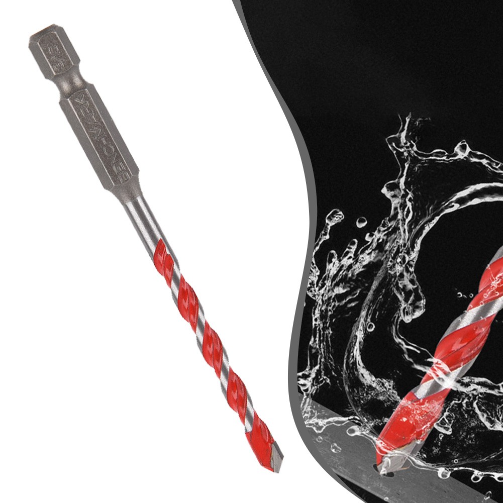 Hex Shank Carbide Drill Bits For Masonry Concrete For Glass And Plastic ...