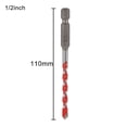 thumbnail image 1 of Hex Shank Carbide Drill Bits For Masonry Concrete For Glass And Plastic Use, 1 of 7