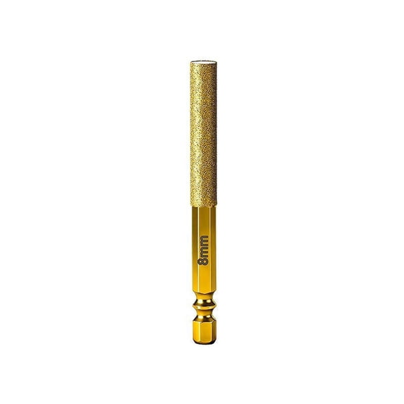 Hex Shank Diamond Drill Bit Set,6-16mm Tile Glass Hole Cutter Kit with Sintered Diamond Coating for Ceramic Granite Engineered Stone DIY Home Renovation Projects