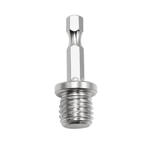 Hex Shank Drill Adapter M14 Screw Thread Angle Mill Electric Tools Accessories