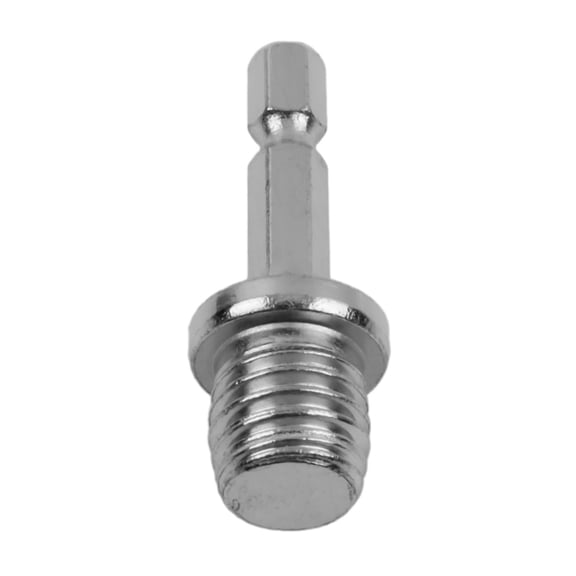 Hex Shank Drill Adapter Polishing Disc Connecting Rod For M14 Screw Thread Angle Mill Polishing Grinder Electric Tools Accessory