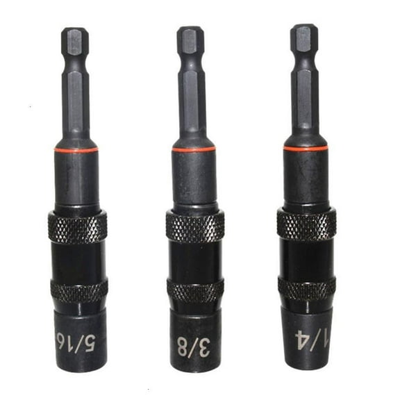 Hex Shank Screwdriver Bit Holder 1/4'' 3/8'' 5/16'' Magnetic Drive Guide Adapter