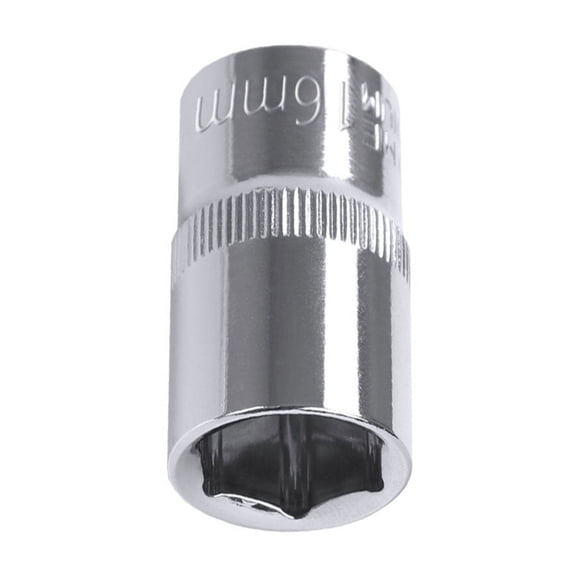 Hex Short Socket Head 1/2 inch Drive Anti-rust Ratchet Wrench Sockets 8-36mm Hexagonal Socket for Car Repair Hand Tools