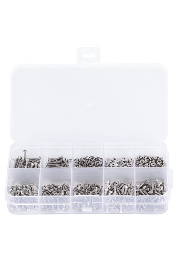 Hex Socket Bolts, Hex Nuts Washers Set Fine Production For Machinery Furniture