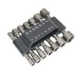thumbnail image 1 of Hex Socket Sleeve Nozzles Nut Driver Set, Power Nuts Screwdriver Socket for Versatile Fastening Needs, Durable Tool for Mechanical Work, 1 of 7