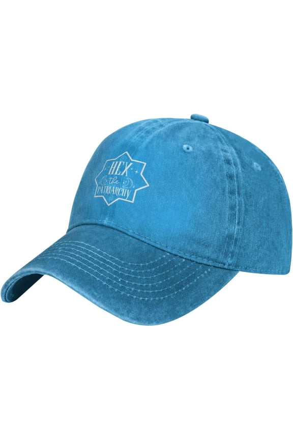 Hex The Patriarchy Smach Patriarchy Baseball Cap Adjustable Classic Dad Hat for Men Women,Black