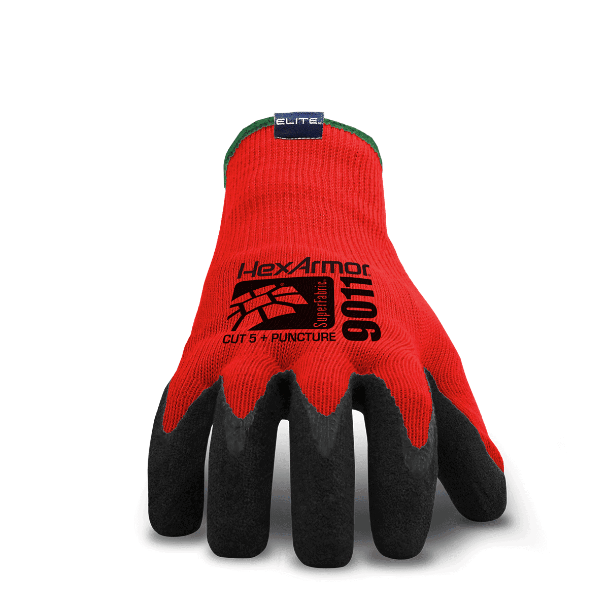 HexArmor Size 11 Red And Black 9000 Series Clute Cut SuperFabric Cut