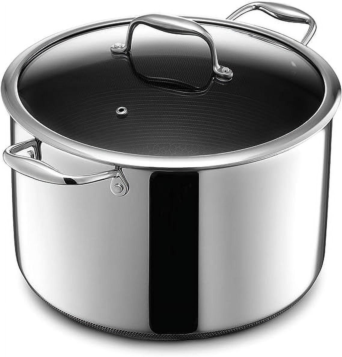 Mainstays 12Qt Stainless Steel Stock Pot with Metal Lid