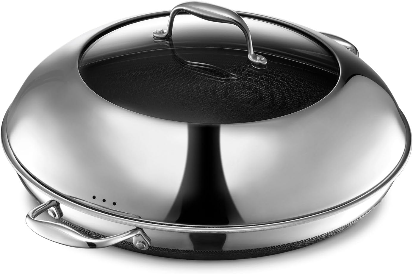 Cuisinart NonStick 15" Paella Pan with Glass Lid