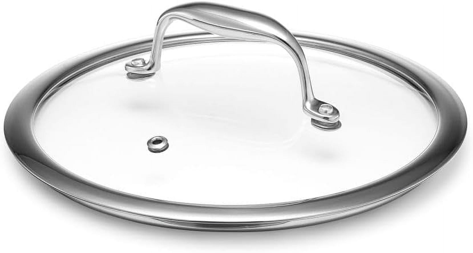HexClad 8-inch Cooking Glass Lid, Designed for HexClad Hybrid