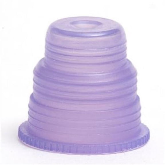 Hexa-Flex Safety Caps for 10mm, 12mm, 13mm, 16mm, 18mm Tube 500 pk - Lavender