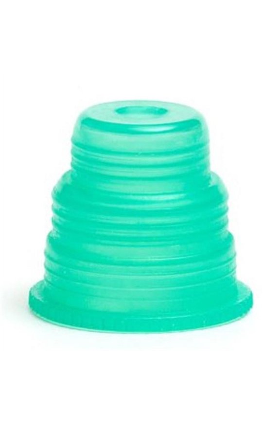 Hexa-Flex Safety Caps for 10mm, 12mm, 13mm, 16mm, 18mm Tubes 500 pk - Green