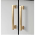 thumbnail image 1 of Hexa Series Modern 5 in. Rectangular Cabinet Handle Pull  (5 pack) GOLD, 1 of 2