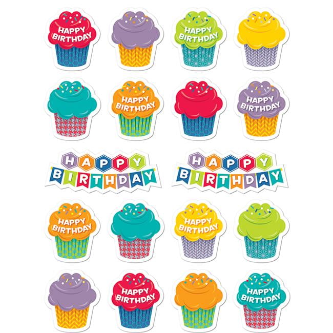 HexaFun Happy Birthday Stickers