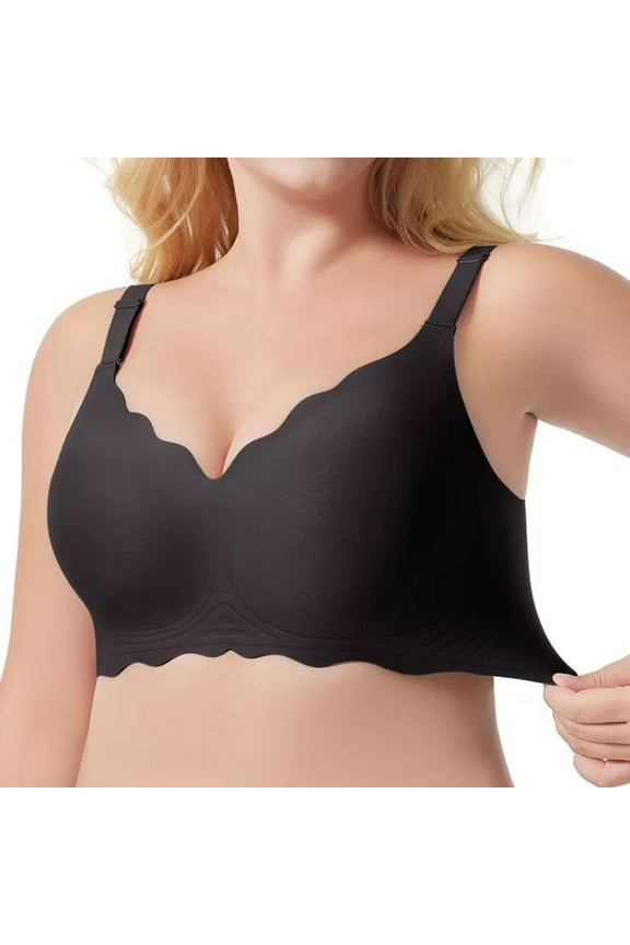 Plus Size Bra Fashion - Regular Up and Down Wavy, Comfortable