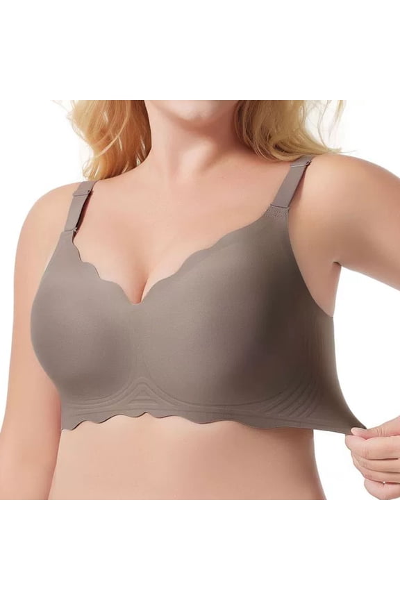 Plus Size Bra Fashion - Regular Up and Down Wavy, Comfortable