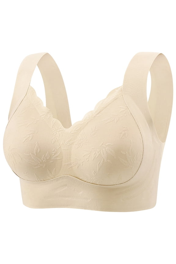 Women's Casual Breathable Bra - Without Steel Ring, Adjustable Straps, for Daily Wear