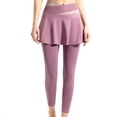 thumbnail image 1 of HexaHive Women's Yoga Tennis Skirt Leggings - High Waist, 2-in-1, for Sports/Casual, 1 of 5