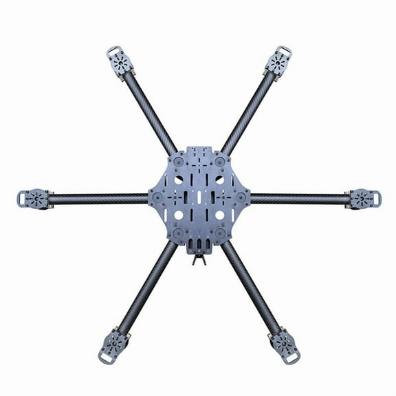 Hexacopter Frame Kit for FPV Quadcopter Drone Upgrade Frame Heavry Detachable Arm for Enhanced Performance 13 Inch,1 x Drone Rack Kit