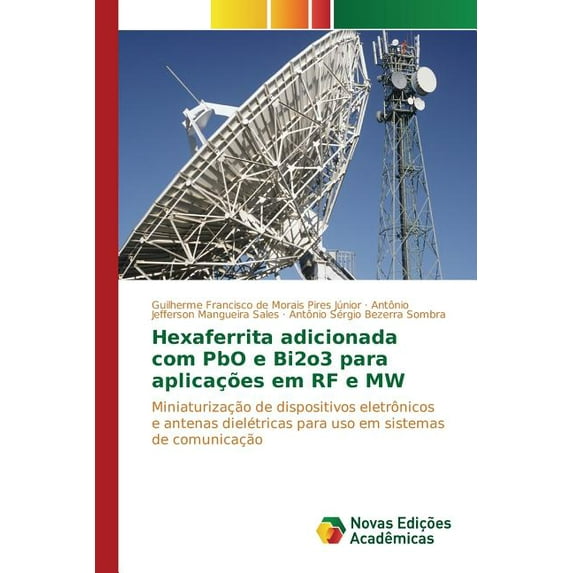 Hexaferrita adicionada com PbO e Bi2o3 para aplicações em RF e MW (Paperback)