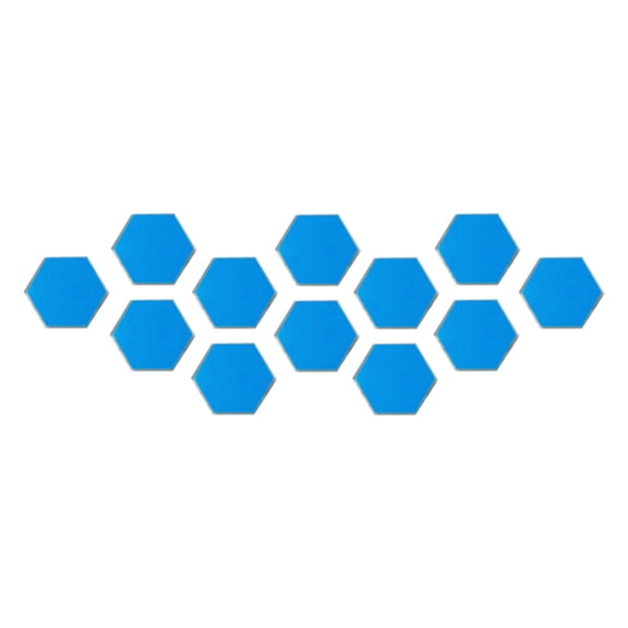 ‌‌Hexagon Acrylic Mirror Wall Decor, DIY Self-Adhesive 3D Hexagon Acrylic Mirror Wall Stickers, Modern Geometric Wall Art for Home Decor, Bedroom Living Room Wall Decoration‌