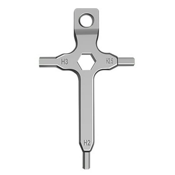 Hexagon Allen Key 3mm 4mm 3/16 Slotted Wrench Spanner Screwdriver Camera Repair Tool Photographer 4 in 1 Camera Hexagon Wrench