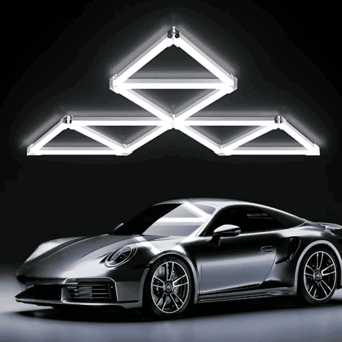 Hexagon Garage Lights 15 Pack Ultra-Bright LED Lights 105W 11550LM 6500K Commercial Light for Garage Car Detailing Barber Shop Gym Warehouses Basement$$Tools & Hardware Other