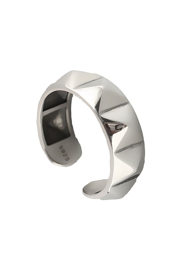 Hexagon Inspired Zinc Alloy Rings Fashion Jewelry for Women of All Ages