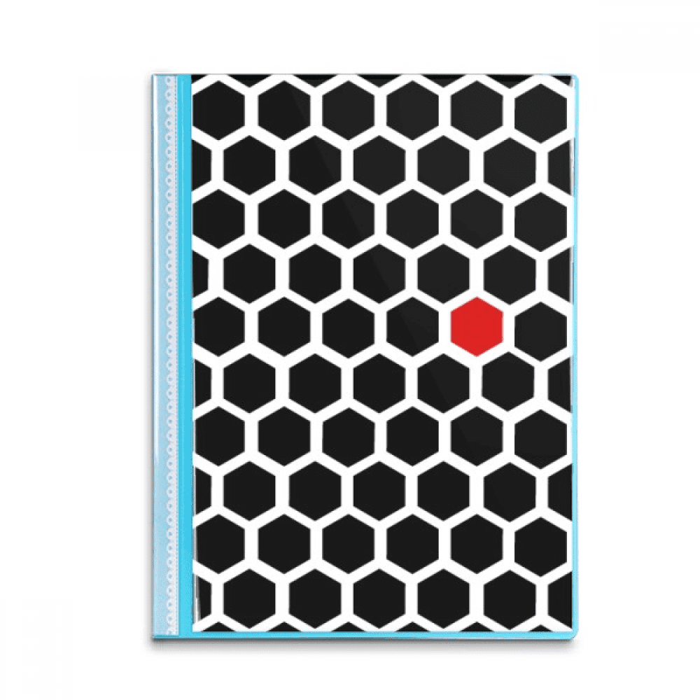Drawing Pattern Protector Hexagon Line Art Grain Illustration Pattern Book Sheet Protectors ...