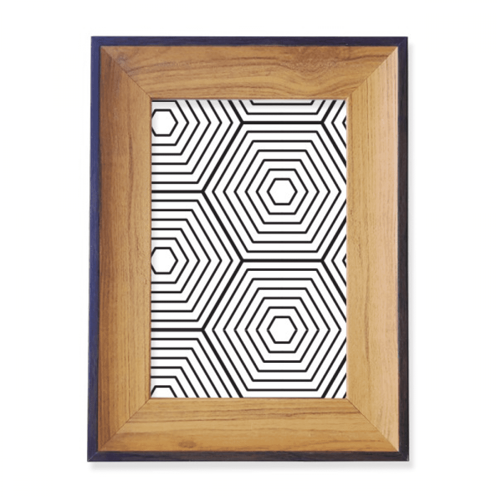 Hexagonal Pattern Frames Hexagon Line Art Grain Illustration Pattern Photo Frame Exhibition ...