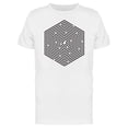 thumbnail image 1 of Hexagon Maze T-Shirt Men -Image by Shutterstock, Male 4X-Large, 1 of 2