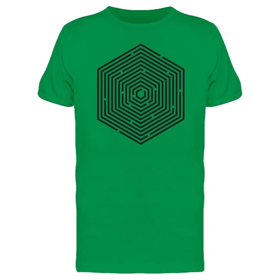 Hexagon Maze Tee Men's -Image by Shutterstock