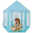 thumbnail image 1 of Hexagon Playhouse Castle Tent Children Princess Castle Tent Fairy Play Tents for Kids Indoor or Outdoor Games, 1 of 7